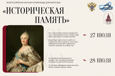 Всероссийская научная олимпиада «Историческая память»